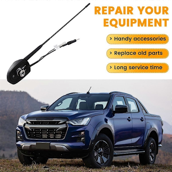Reserve AM FM Radio Antenne Tak for D-Max Dmax MUX -X 12-19
