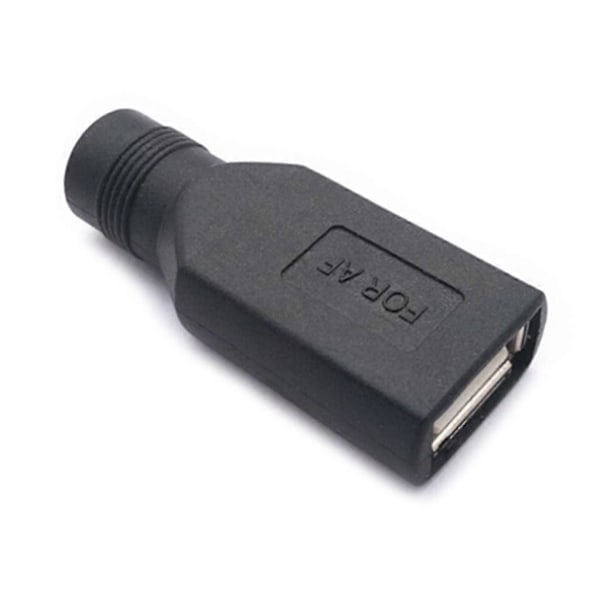 USB-elektroniikan lataustarvikkeet 2 kpl USB-naaras - DC 5,5x2,1 mm DC-liittimelle Kestävä DC-muunnin 2024THO