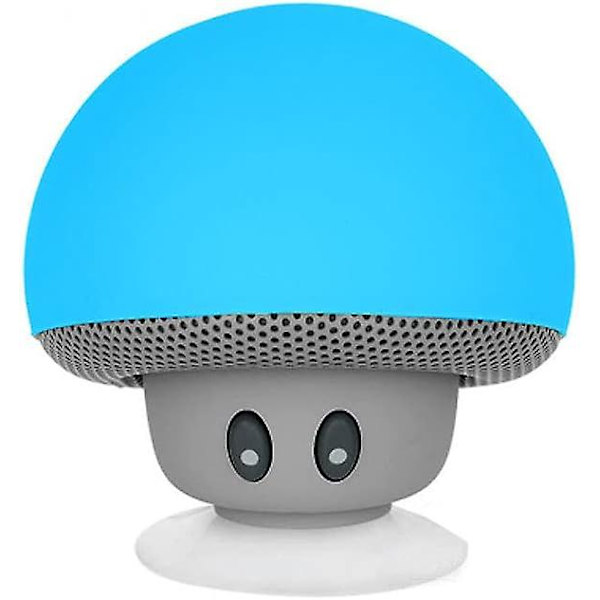 Vattentät Bluetooth-högtalare i form av en svamp | Kraftfullt ljud | Multifunktion | Sugpropp för alla ytor | Presenttips