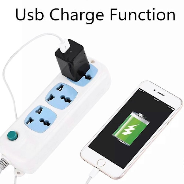 HD 1080P USB Væglader med Bevægelsesdetektering, Loop-optagelse, Mini Sikkerhedskamera til Hjemmet - EU Stik