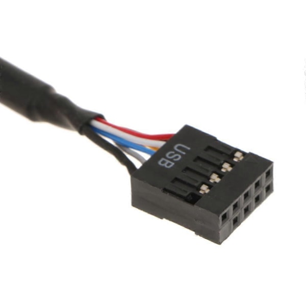 USB 3.0 20-pin till USB 2.0 Moderkort 9-pin Intern Kabel Adapter Kontakt