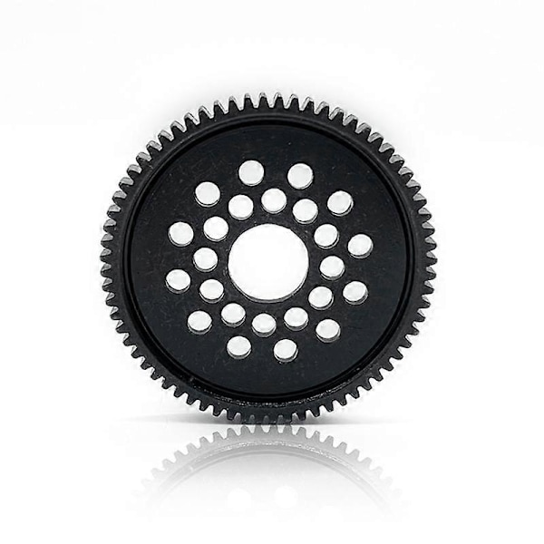 Metal 68T Spur Gear og Gear Mount Højhastigheds Gear Sæt 54500 til TT-02 TT02 1/10 RC Bil Opgraderingsdel 2025.