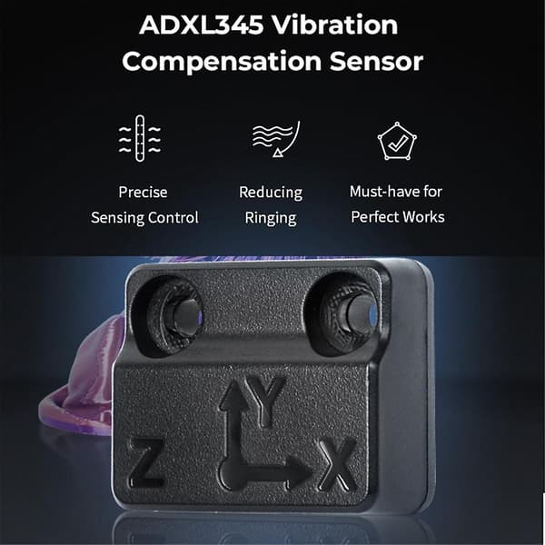 ADXL345 Vibrationskompensationssensor för Sonic Pad - Precisionsstyrning för att minska ringningar