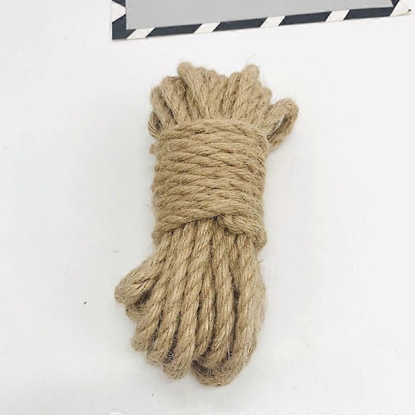 2-pack, juterep hampa rep tjocklek 1,5 mm, längd 120 m, för DIY