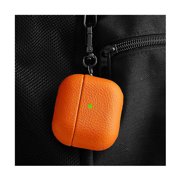 Elegant blødt lychee-mønster beskyttende høretelefoncover til etuier - Trend-sort