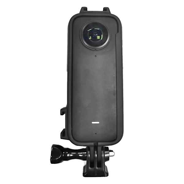 Ramskydd för Insta 360 X3 Skyddande Hus Adapterfäste med Dubbel Kallsko Bur Action