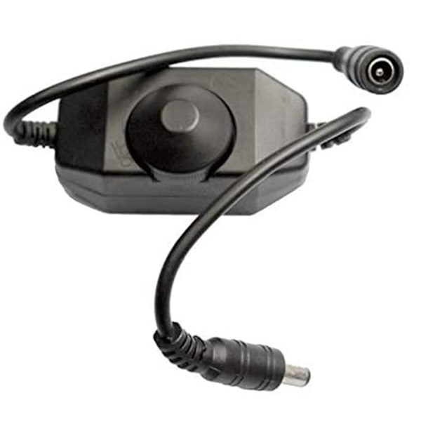 2 st DC12 V-24 V Mini Dimmer LED Ljusstyrka Dimmningsregulator för 3528 5050 5630 Enfärgad LED