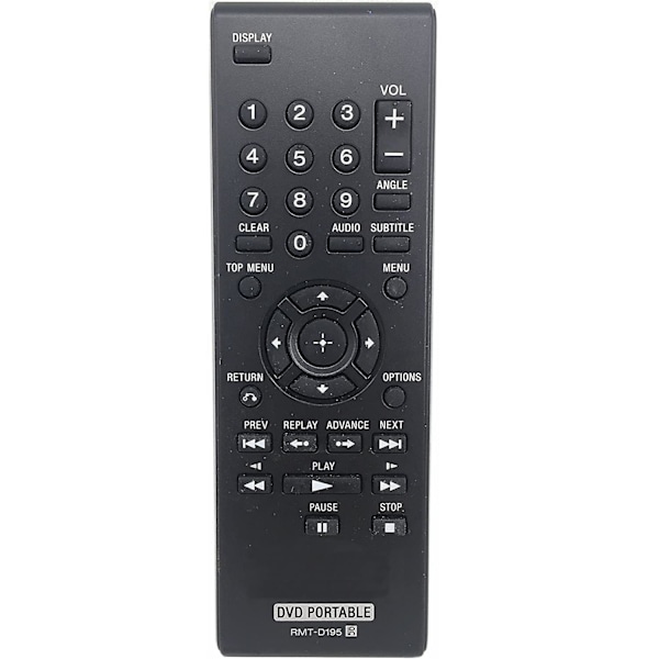 Rmt-d195 Fjärrkontroll för Sony DVD-spelare