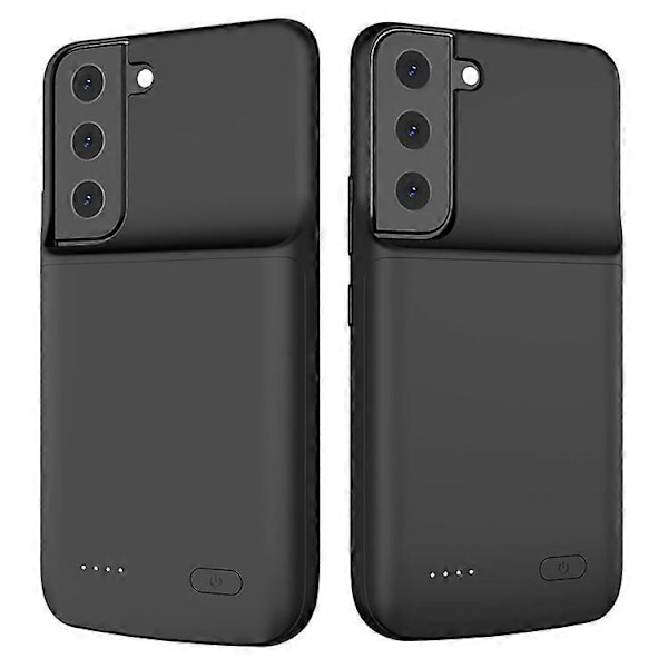 ZHX-208 4700mah Ladattava Akku Kotelo Puhelimen Latauskotelo Pehmeällä TPU Reunalla Yhteensopiva Samsung Galaxy S22 5G:n Kanssa
