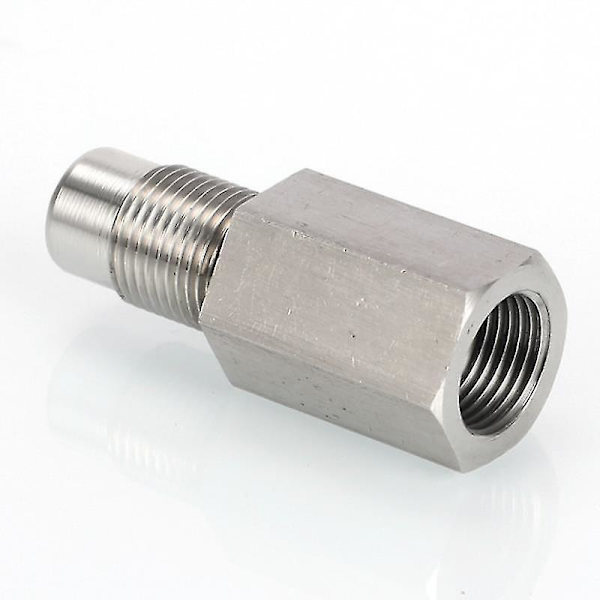 Högkvalitativ Mini Katalysator med Inbyggd M18x1.5 Katalysator 304 Rostfritt Stål 6*2.5*2.5cm O2-sensor