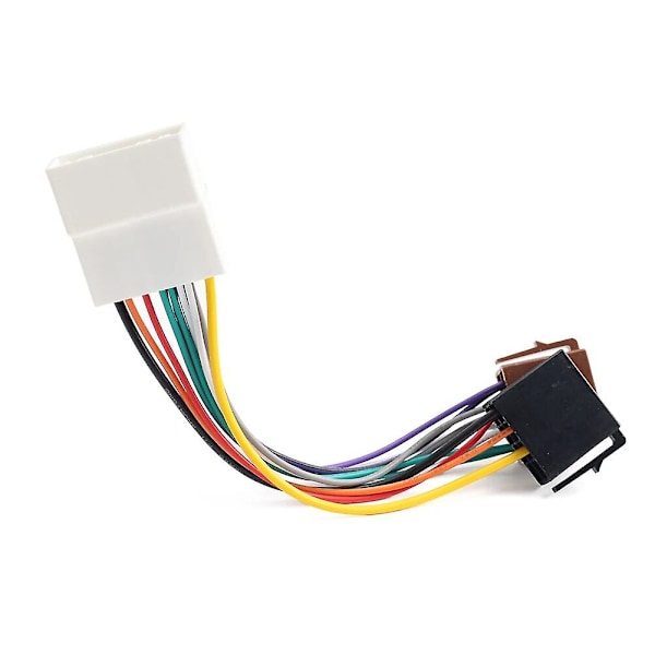 For Nissan Navara D40 X-Trail T30 T31 T32 ISO-kabeladapter kabelforbindelse ledningsnet stik Car Accessories