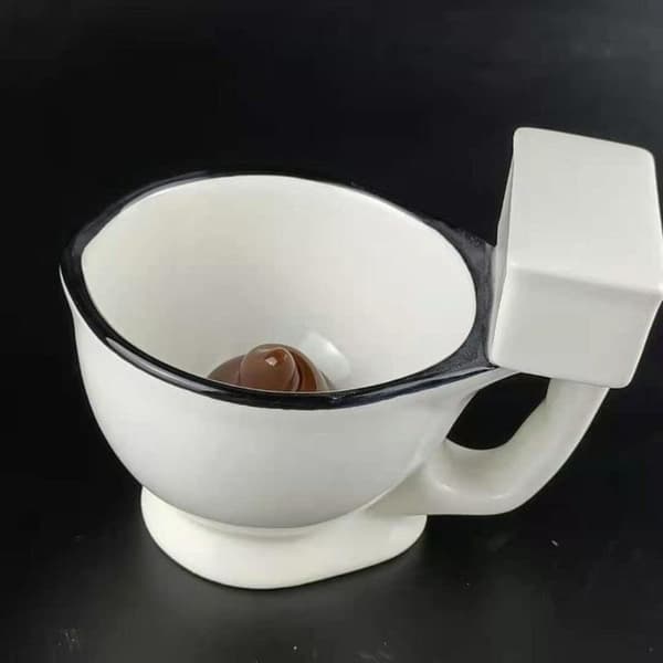 Creative Ceramic Mug, Tea, Coffee, Funny Humor, Gift, 3D Tea, Office Mug, Drinking Utensil