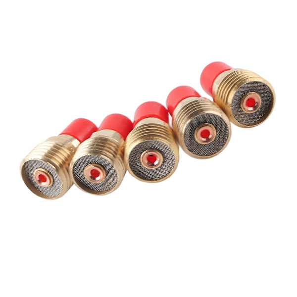 5st 45V44 Gaslins Hylskropp 2.4mm 3/32\" för TIG Svetsbrännare WP-9/20/25