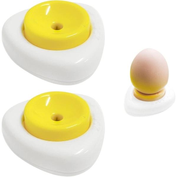 2 stk. Eggevisp, halvautomatisk kjøkkenbar matlagingsverktøy, kyllingpunch eggseparator