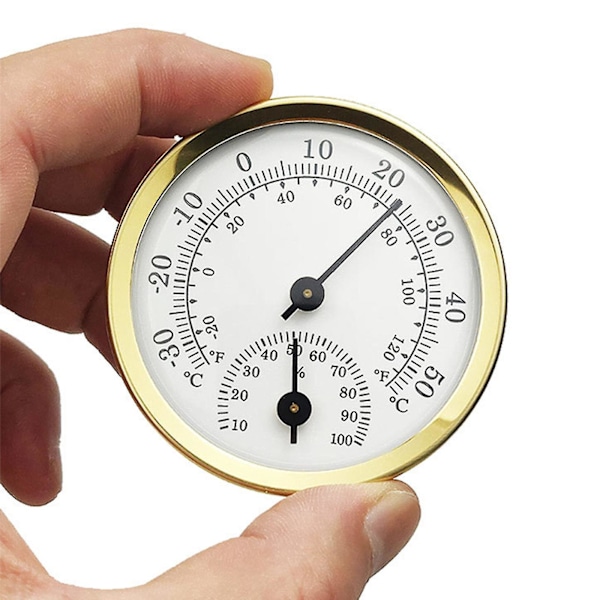 Bastutermometer Hygrometer 2-i-1 Bastu Termo-hygrometer Bastutillbehör