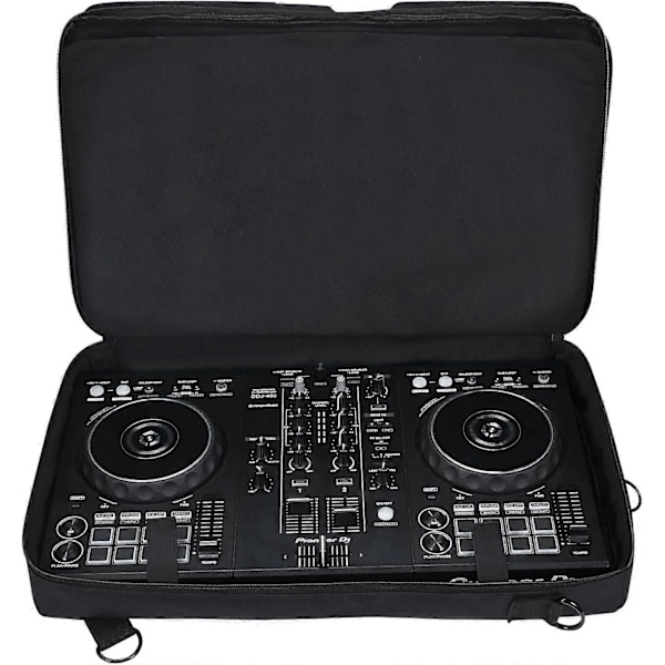 Skivspelarväska Utomhus Bärväska Axelväska Ryggsäck för Pioneer DDJ-FLX4 DDJ-400 DDJ-SB3 DJ-kontroller och DJ-hörlursförvaring