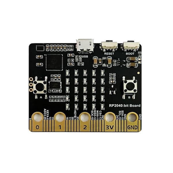 Pico Rp2040 Bit -emolevylle Python-ohjelmointikehityskortti, yhteensopiva Bbc Microbit B:n kanssa