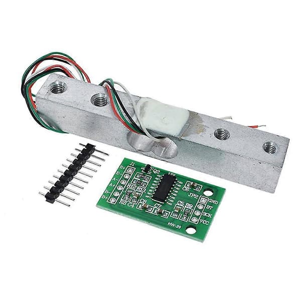HX711 Vikt Sensor Modul Kit Digital Lastcell Vikt Sensor A/D Modul 5KG Våg för , Vågdisplay Modul