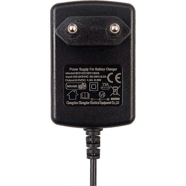 12V Batteriladdare för Elfordon, 12V Laddare för Bil SUV Drivna Tillbehör 1000mA