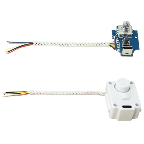 Rotary Encoder Modul 360 Encoder Modul Potensiometer Digital Puls Utgang Tuner Hastighet Dimmer Mod
