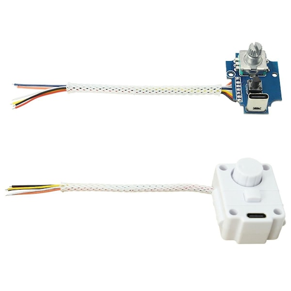 Rotationsgivaremodul 360° Encodermodul Potentiometer Digital Pulsprodukt Tuner Hastighetsdimmer Mod