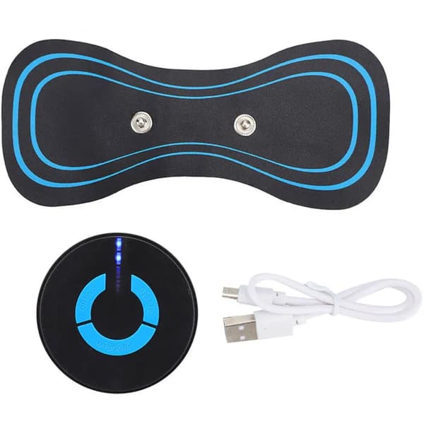 Mini EMS Neck Massage Patch - Rechargeable Muscle Stimulation - Suitable for Pain Relief