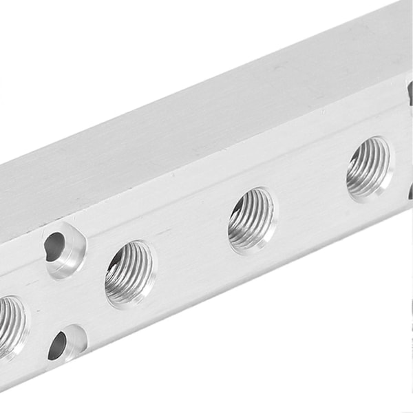 Pneumatisk Grenrör Luftfördelningsblock Anslutningssplitter G1/2 Ingång G1/4 Utgång 30x30mmSY30025F
