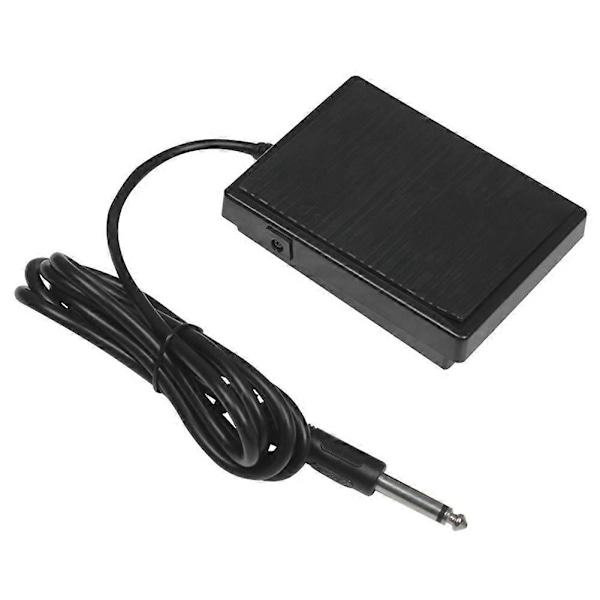 Universal Sustainpedal för musikinstrument, Svart ABS-material, Universella tillbehör för akustisk gitarr & bas