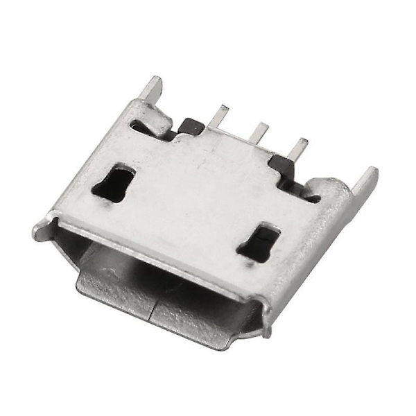 10 st Micro USB Typ B 180 Grader DIP 5-stifts Honkontakt för PCB-lödning