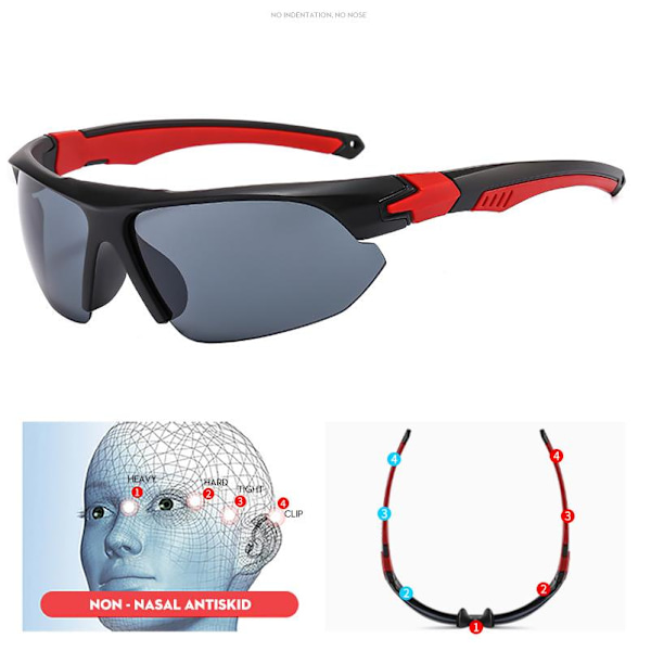 Halvramme Briller Goggles - Udendørs Sport Alt-i-Én 1 stk. style 2