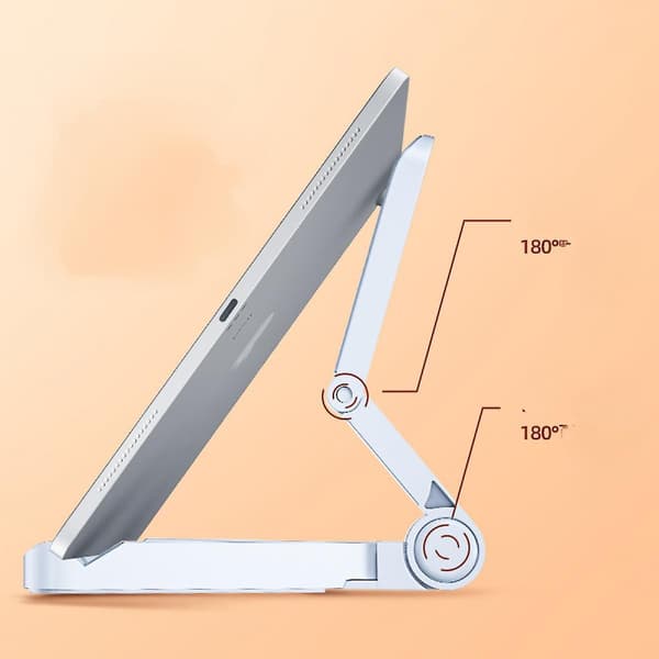 Fällbart Universaltablettställ Justerbart Skrivbordsfäste Stativ Tripod Bordssupport för Pad Telefoner E-böcker Tablet PC