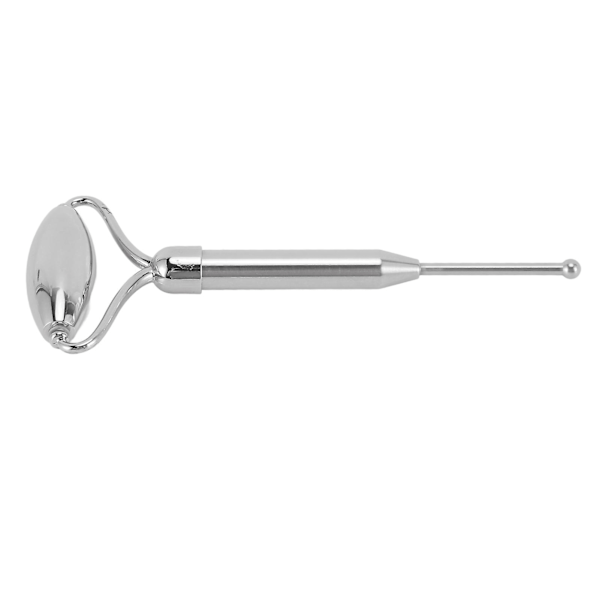 Ansigtsrulle Lydløs Dobbelt Ende Rustfrit Stål Ansigtsmassager mod Rynker, Hævede Øjne og Mørke Rande