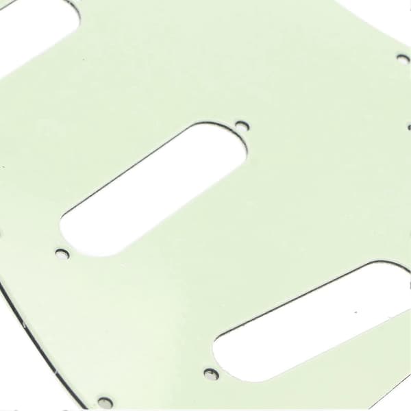 Elektrisk gitarr plektrumskydd 3 lager 11 hål PVC plektrumskydd repplatta för ST gitarr