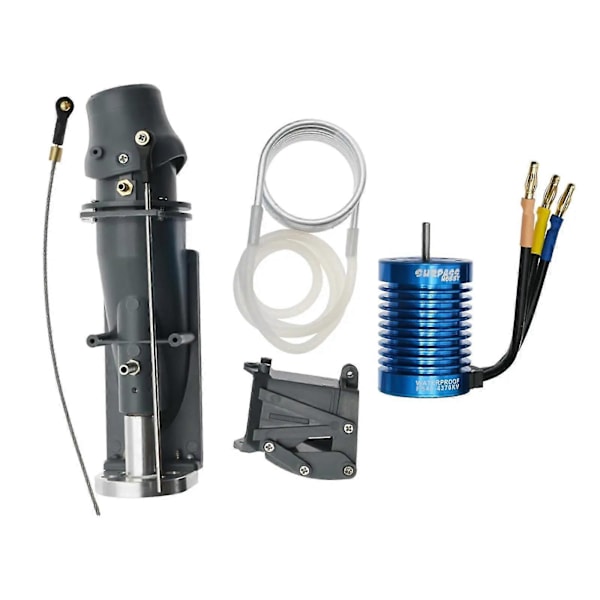 Vattenjetpump-kit med 540 borstlös motor för RC-båt DIY - Förbättrar prestandan i grunt vatten
