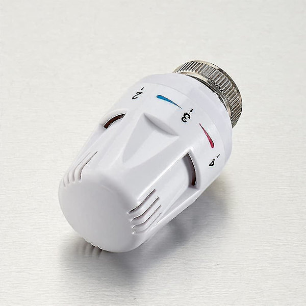 Termostatisk radiatorventil, termostatisk hode M30 X 1.5 radiatorventil erstatningshode radiatorventil termostatventil for hjemmekontor [xc]