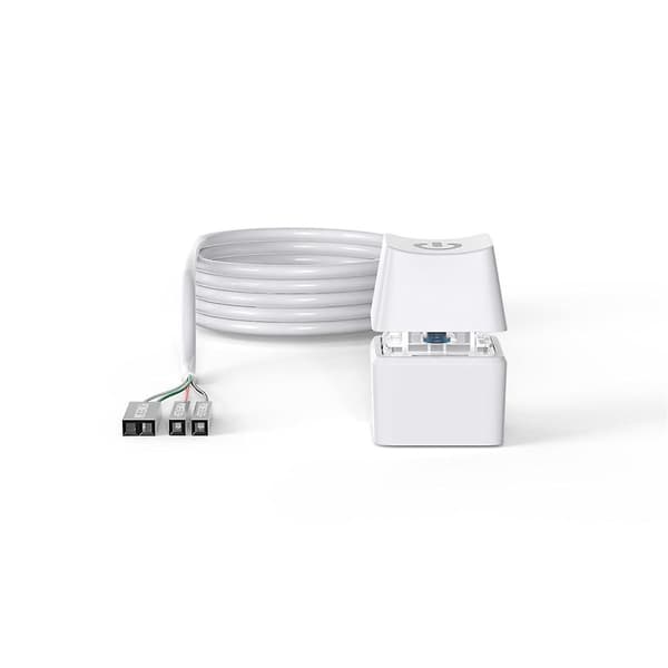 Led-ljus dator skrivbord switch pc moderkort extern startknapp förlängningskabel för Ho