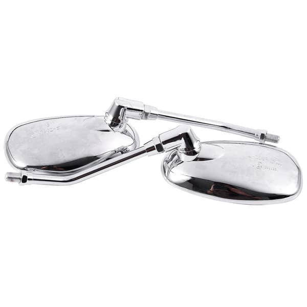Universelle krom motorcykel spejle til 10mm