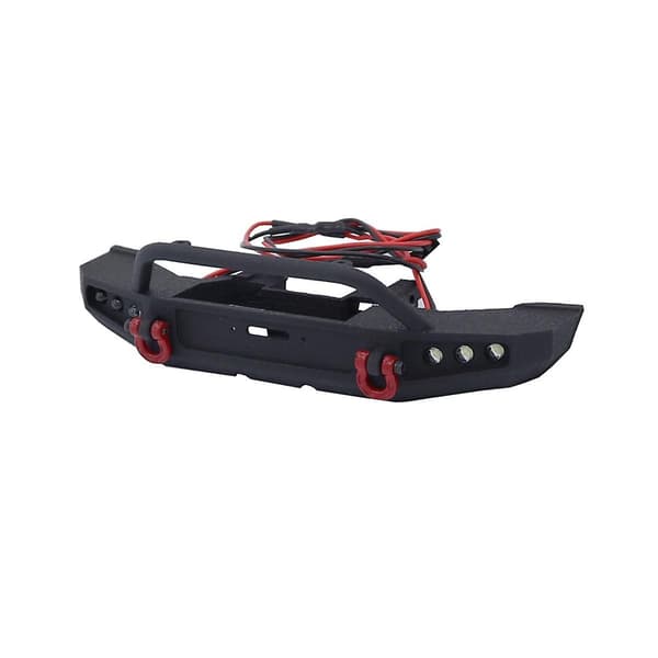 Nylon Frontfanger Med Led Lys For Trx4m 1/18 Rc Crawler Bil Oppgraderingsdeler Tilbehør