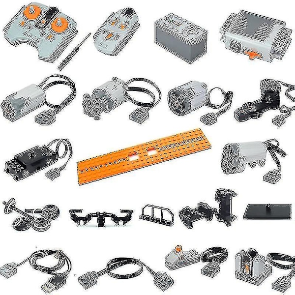 Moc Tekniska Delar Power Functions Motor Multi Tool Servo Tågmotor Pf 8293 8883 Modell Kompatibel Alla Märken Byggklossar