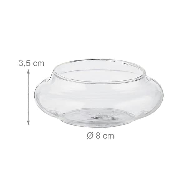 Flytende telysholder sett med 12 stk