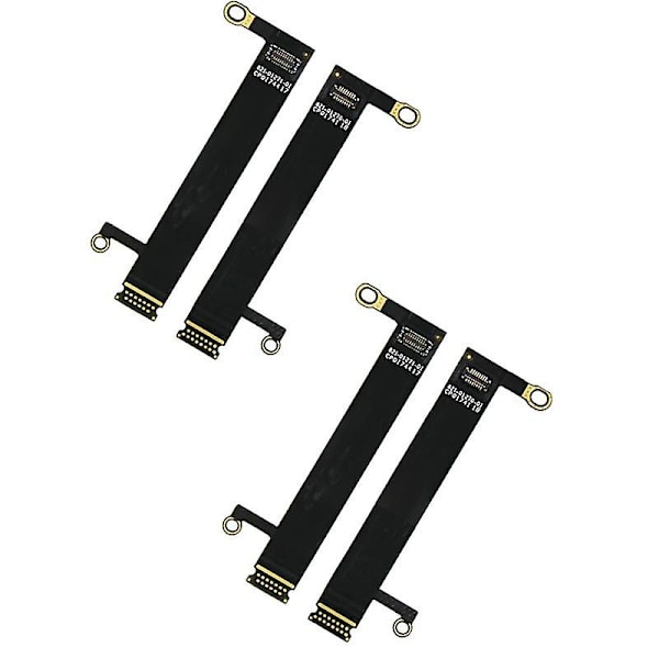 2 Par LCD Frontkamera Baklys Kabel for Pro 13-tommers 15-tommers A1707 A1706 A1708 A1989 821-01228-A/