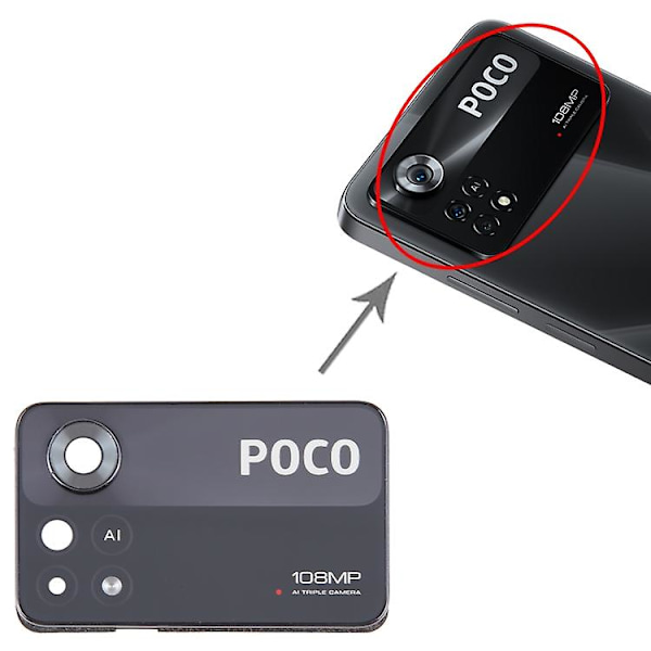 For Xiaomi Poco X4 Pro 5g Original Kameralinse Deksel
