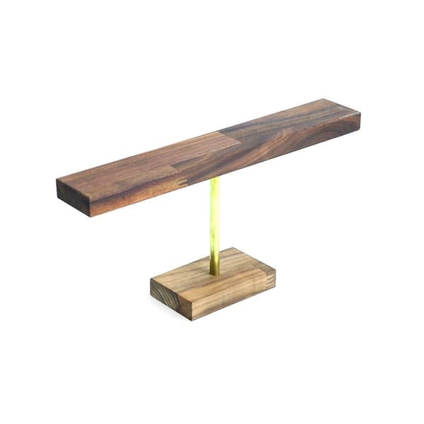 Antikk Displaystativ i Tre for Smykker, Armbånd Scrunchie Holder Display For, Utstillingsvindu M