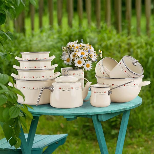 Emailleret cremegryde TONCA 20 cm, 3 l