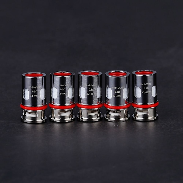 5 st ersättningscoils VM1 0,3 ohm mesh-coils för X R Air S Argus GT Pod