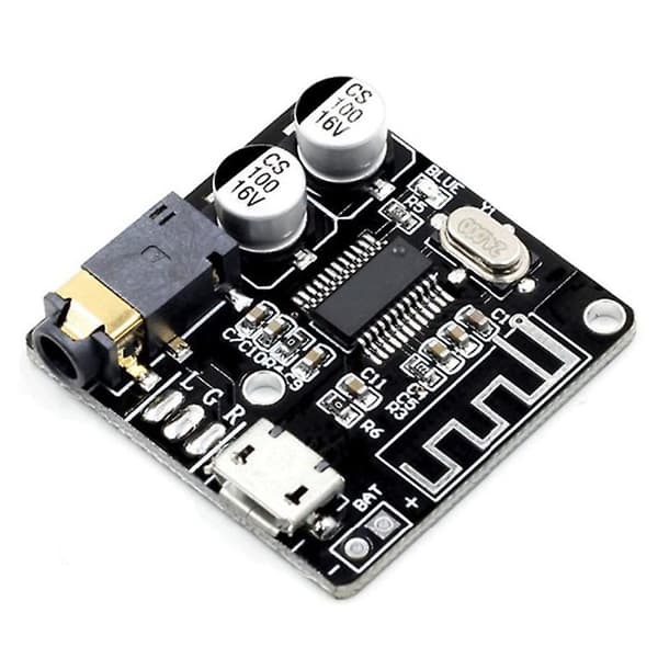 5 STK VHM-314 Mini Bluetooth 5.0 Audio Receiver Modul MP3 Lossless Decoder Board 3.7-5V Trådløs St