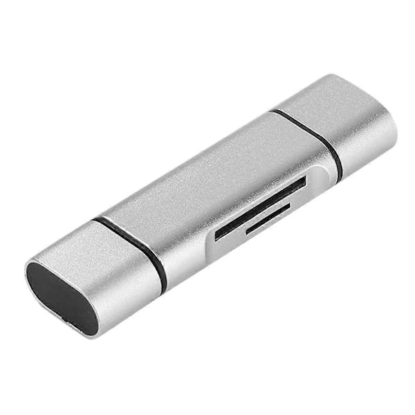 TF / Kortläsare, 3 i 1 OTG Adapter / Micro USB / USB 3.0 för PC, Laptop,