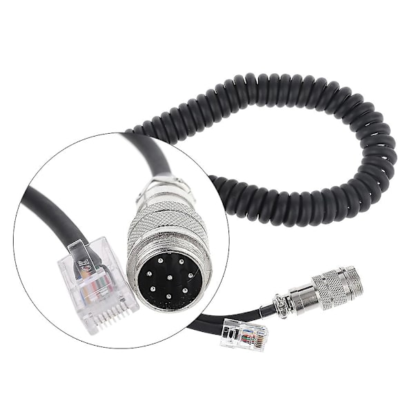 8-polet til RJ-45 Modular Stik Mikrofonkabel Adapter til Yaesu Mikrofon MD-200 MD-100 M-1 M-100 FT-450 FT-900 FT-991