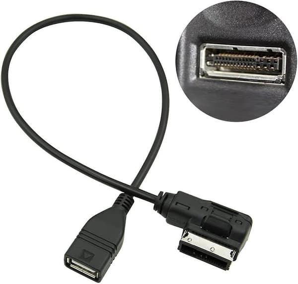 USB MP3 Kabel Adapter, Musik Interface USB AMI MMI AUX MP3 Kabel Adapter