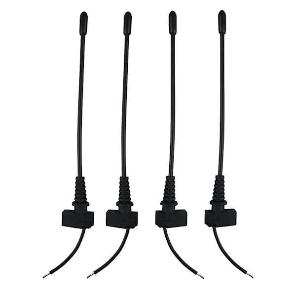 4 stk. mikrofonantenne egnet til EW100G2/100G3 trådløs mikrofon bodypack reparation mikrofon del Re